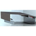 Modern Matte Black Floating Mantel Shelf - Sweatfully