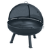 Modern Blaze Round Steel Fire Pit - Sweatfully