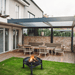 Modern Blaze Round Steel Fire Pit - Sweatfully