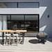 Modern Blaze Round Steel Fire Pit - Sweatfully