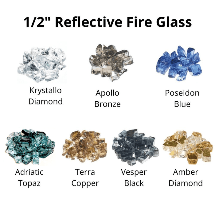 Modern Blaze Smooth Concrete Gas Fire Bowl - 27-Inch to 76-Inch Sizes - Sweatfully