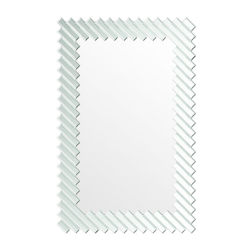 Modern Rectangle Framed Decorative Mirror - Sweatfully