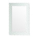 Modern Rectangle Framed Decorative Mirror - Sweatfully
