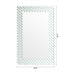 Modern Rectangle Framed Decorative Mirror - Sweatfully