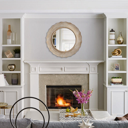 Modern Round Mirror Vintage Wall Decoration - Sweatfully