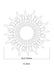 Modern Sunburst Golden Mirror Antiqued Casual Wall Decoration - Sweatfully