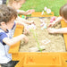 Mojave Outdoor Picnic & Sand Table Playset | 2-in-1 Wooden Activity Table for Kids - Sweatfully