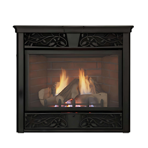Monessen Symphony 32" Vent-Free Traditional Fireplace With Control System [VFC32L] (SAK87014) - Sweatfully