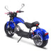 MotoTec Raven 60V/30AH 2500W Electric Moped Motorcycle Scooter For Adults, Blue (SAK98017) - Sweatfully