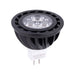 Gardenreet 5W Aluminum MR16 LED Bulb Dimmable, 2700K Warm White, AC/DC 12V Low Voltage, GU5.3 Bi-Pin Base, 450 Lumens 35W Halogen Equivalent, 45 Degree Spot night light bulb for Outdoor Landscape, Recessed, Track Lighting - Sweatfully