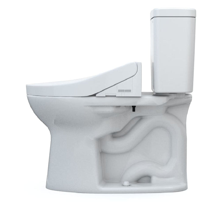 [MW7763084CEG#01] TOTO Drake 1.28 GPF Washlet Elongated Toilet With C5 Bidet Seat (SAK74362) - Sweatfully