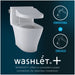 [MW7763084CEG#01] TOTO Drake 1.28 GPF Washlet Elongated Toilet With C5 Bidet Seat (SAK74362) - Sweatfully