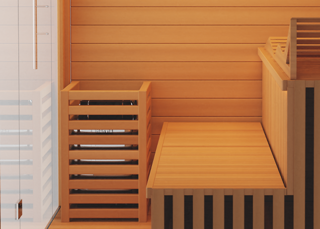 3 Person Home Steam Sauna | Traditional 7™ - Sweatfully