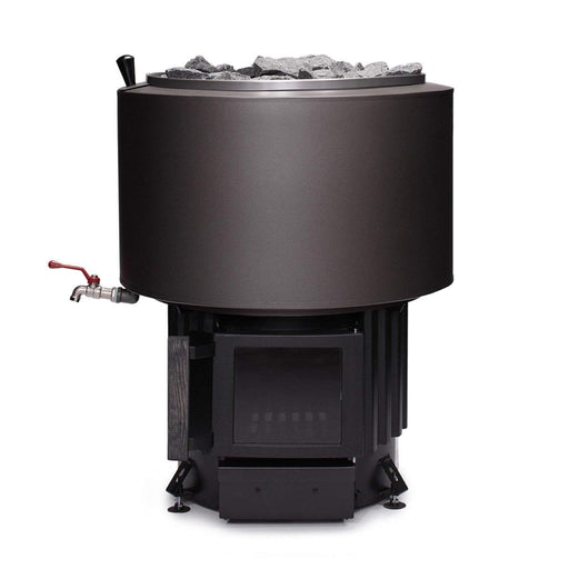 Narvi Luosto VS 16KW Wood-Burning Sauna Stove With Watertank & Stones [2145/163442] (SAK86430) - Sweatfully