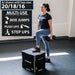Synergee Non-Slip 3-in-1 Wood Plyo Boxes - Sweatfully