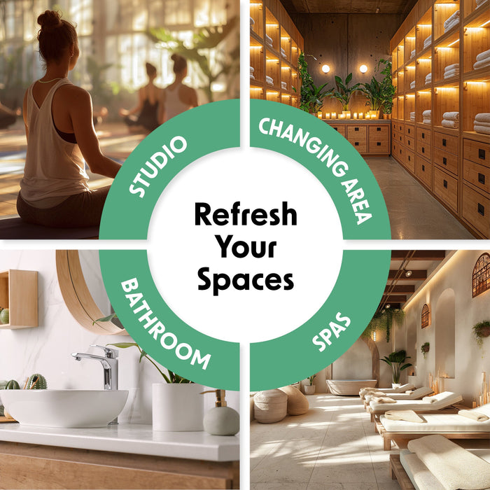 Wipex® Studio Smokeless Natural Odor Eliminator for Yoga & Wellness Spaces - Sweatfully