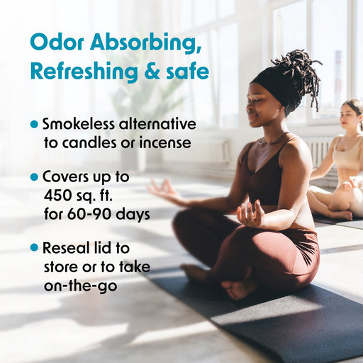 Wipex® Studio Smokeless Natural Odor Eliminator for Yoga & Wellness Spaces - Sweatfully