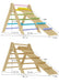 Olive- Pikler Triangle Ladder and Climber Slide - Multiple Sizes - Sweatfully