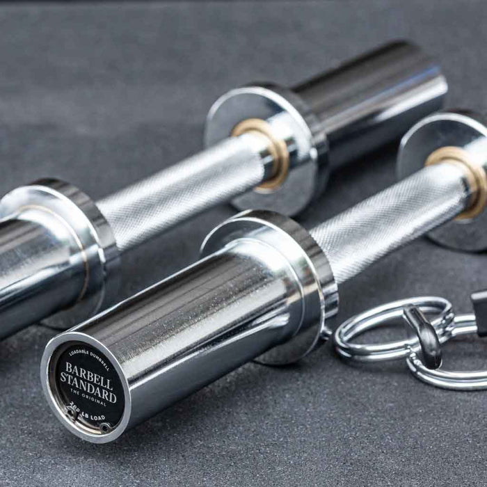 Loadable Dumbbell Bars - Pair - Sweatfully