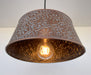 Ornate Copper Pendant Light Fixture - Sweatfully