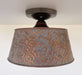 Ornate Copper Ceiling Light - Sweatfully