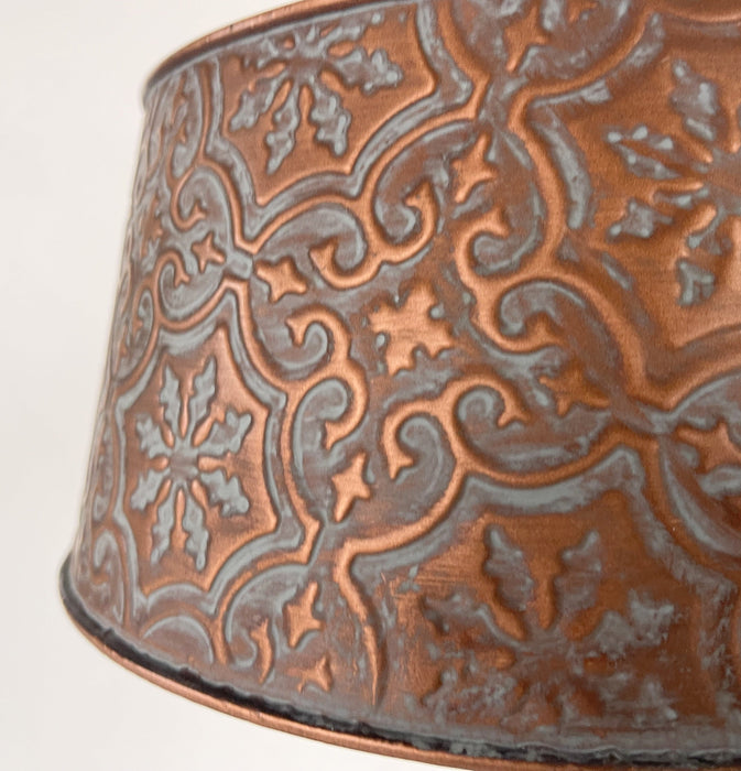 Ornate Copper Pendant Light Fixture - Sweatfully
