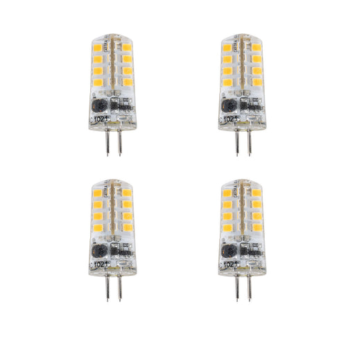 Gardenreet G4 LED Bulbs JC Bi-Pin Base Light Bulbs 3W AC/DC 12V 20W-30W T3 Halogen Bulb Replacement Landscape Bulbs(2700/3000/4000/5000K) - Sweatfully