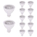 Gardenreet 5W MR16 LED Bulb, AC/DC 12V Low Voltage, GU5.3 Bi-Pin Base, 450 Lumens 35W Halogen Equivalent, 45 Degree Spot night light bulb for Outdoor Soptlight, Well Light, Downlight(2700/4000/5000K) - Sweatfully