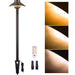 Gardenreet Solid Brass Low Voltage Landscape Pathway Light, LED Outdoor Accent Path and Area Light(Hat 2401) - Sweatfully