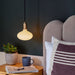 Oval Dim to Warm Pendant Light in Brass - Sweatfully