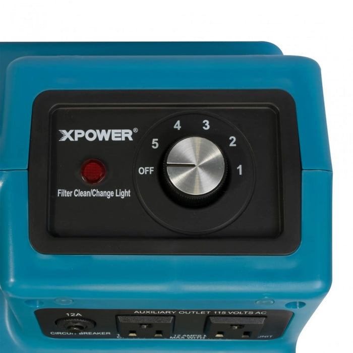 XPOWER X-2480A Professional 3-Stage HEPA Mini Air Scrubber - Sweatfully