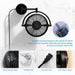 13" Industrial Bathroom Ceiling Fan with Pull Chain - Sweatfully
