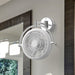 13" Industrial Bathroom Ceiling Fan with Pull Chain - Sweatfully