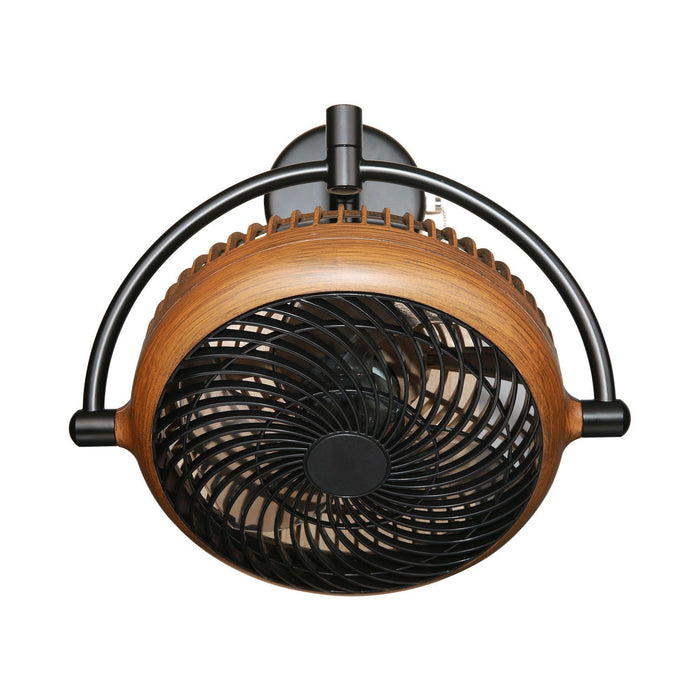13" Industrial Bathroom Ceiling Fan with Pull Chain - Sweatfully
