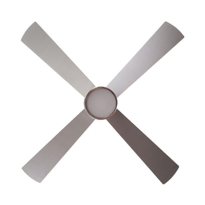 52" Bucholz Industrial Ceiling Fan with Dimmable LED Light - Sweatfully