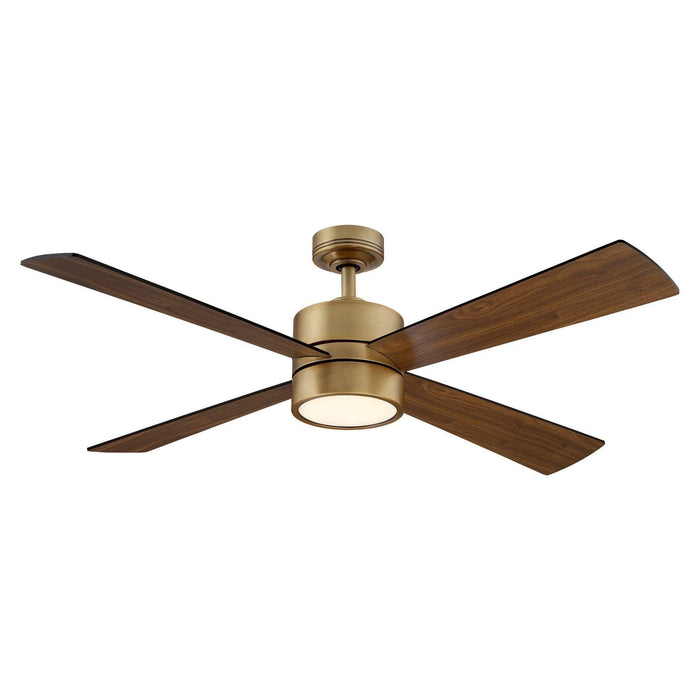 52" Bucholz Industrial Ceiling Fan with Dimmable LED Light - Sweatfully