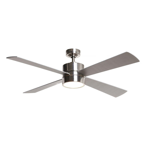 52" Bucholz Industrial Ceiling Fan with Dimmable LED Light - Sweatfully