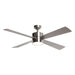 52" Bucholz Industrial Ceiling Fan with Dimmable LED Light - Sweatfully