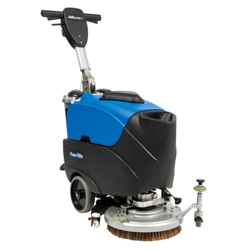 Powr-Flite Predator 14" Battery Automatic Floor Scrubber - Sweatfully