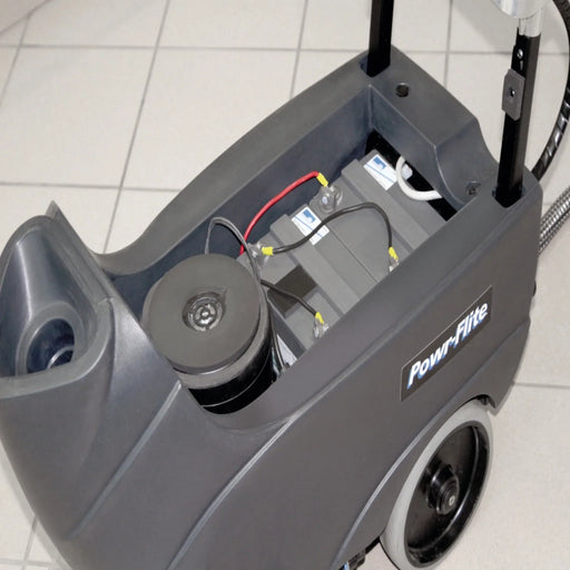 Powr-Flite Predator 14" Battery Automatic Floor Scrubber - Sweatfully