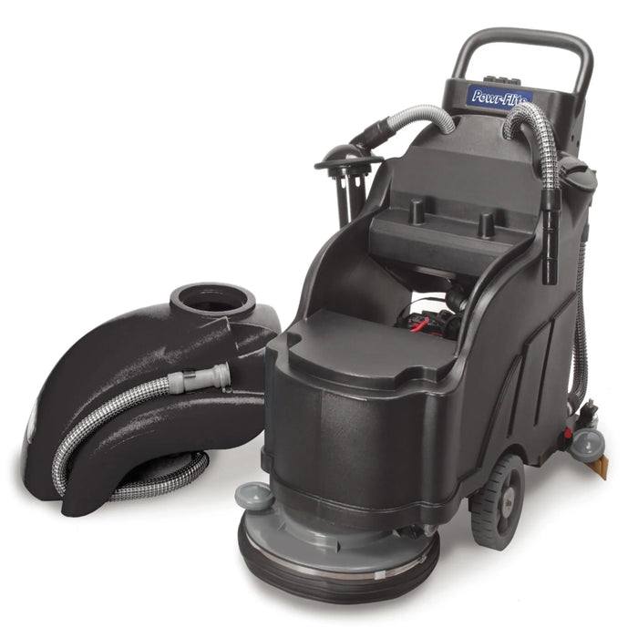 Powr-Flite Predator 20" Walk-Behind Automatic Floor Scrubber - Sweatfully