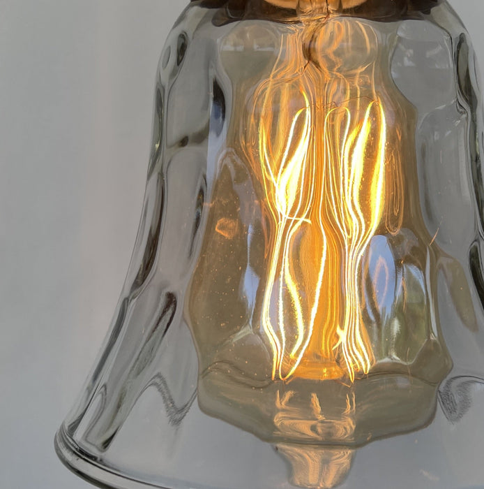 Pebble Glass Pendant Light Fixture - Sweatfully