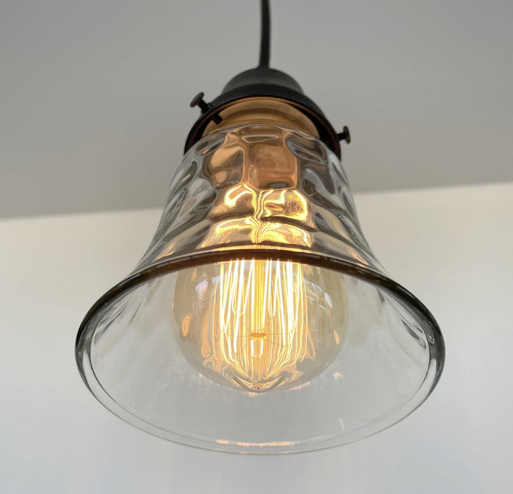 Pebble Glass Pendant Light Fixture - Sweatfully