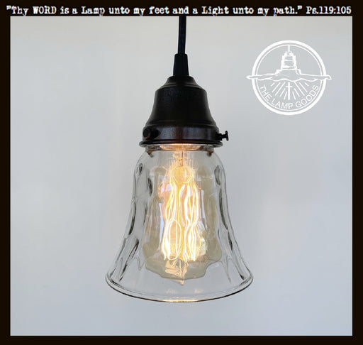 Pebble Glass Pendant Light Fixture - Sweatfully