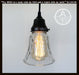 Pebble Glass Pendant Light Fixture - Sweatfully