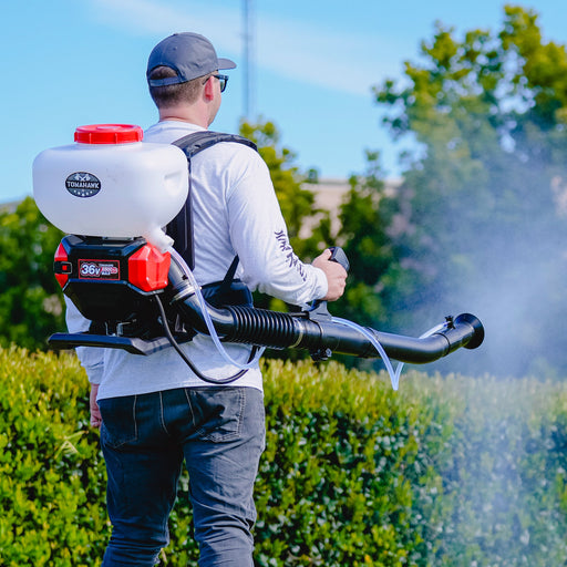 4 Gal Battery Powered Backpack Mosquito Fogger Sprayer 36V for Pest Control Ticks, Fleas, Flies, and Mosquitoes - Sweatfully