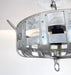 Petite Galvanized Strapped Metal Ceiling Light - Sweatfully