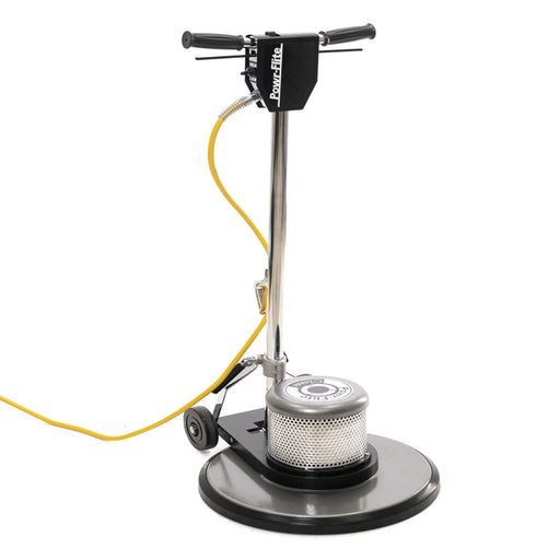 Powr-Flite 20" Classic Metal Dual Speed Floor Machine 1.5 HP - Sweatfully