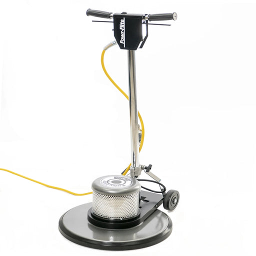 Powr-Flite 20" Classic Metal Dual Speed Floor Machine 1.5 HP - Sweatfully