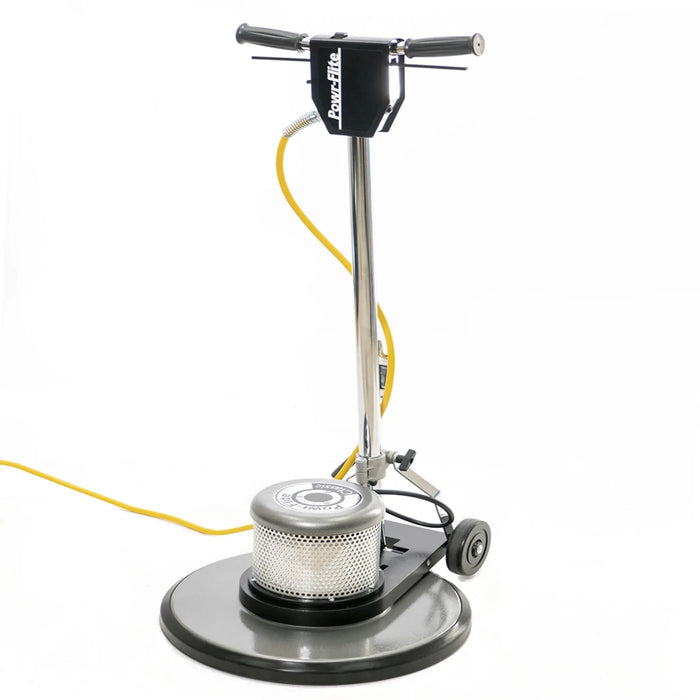 Powr-Flite 20" Classic Metal Dual Speed Floor Machine 1.5 HP - Sweatfully